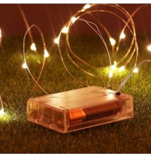 Łańcuch LED świąteczny 3xAA 50 LED 5m 2700K