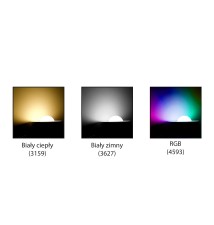 Łańcuch LED świąteczny 3xAA 30 LED 3m RGB | LVT
