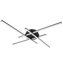 Żyrandol LED Modena Grando 4000K 70cm 34W czarny | LVT