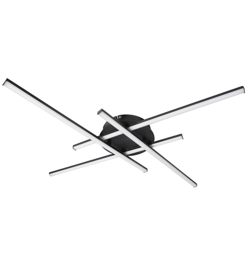 Żyrandol LED Modena Grando 4000K 70cm 34W czarny | LVT