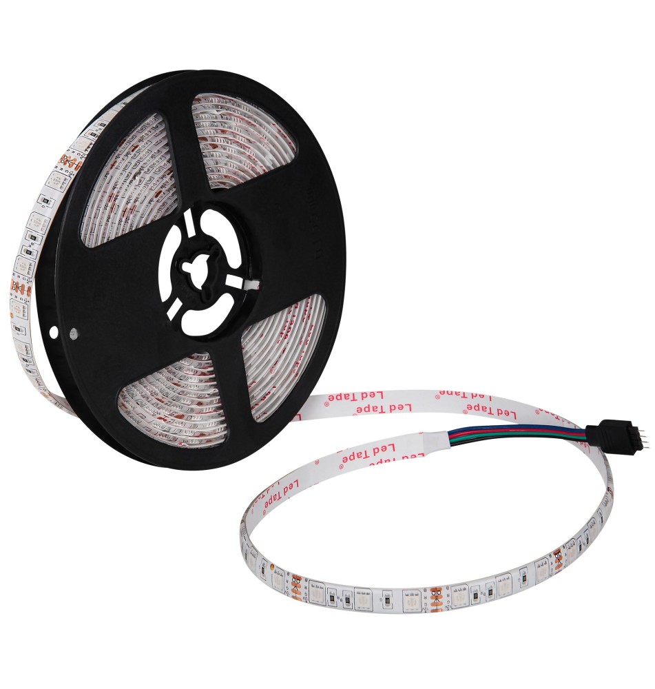 5m 5050 RGB LED Strip, 300 LEDs, IP65 | LVT