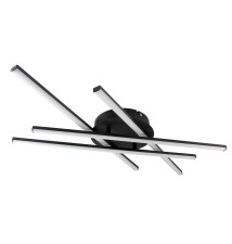 Modena Grando LED Chandelier 4000K 70 cm 34 W Black | LVT