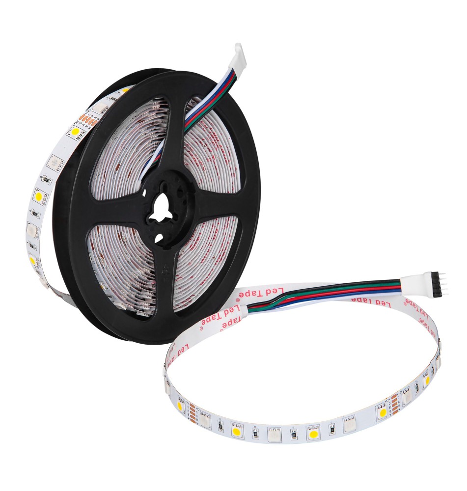 RGB+WW 5050 LED Strip, 5 m, 300 LEDs, IP20 | LVT