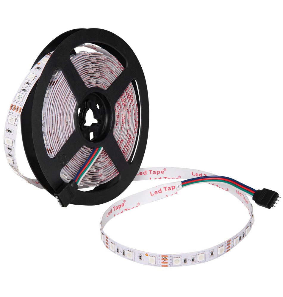 Taśma LED RGB 5050 5m 300led IP20 | LVT