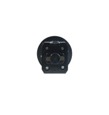 Reflektor szyna 1-faza GU10 Ring 55mm czarny | LVT