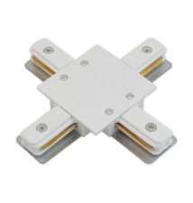 TR Connector, 1-Phase Rail, Type +, White | LVT