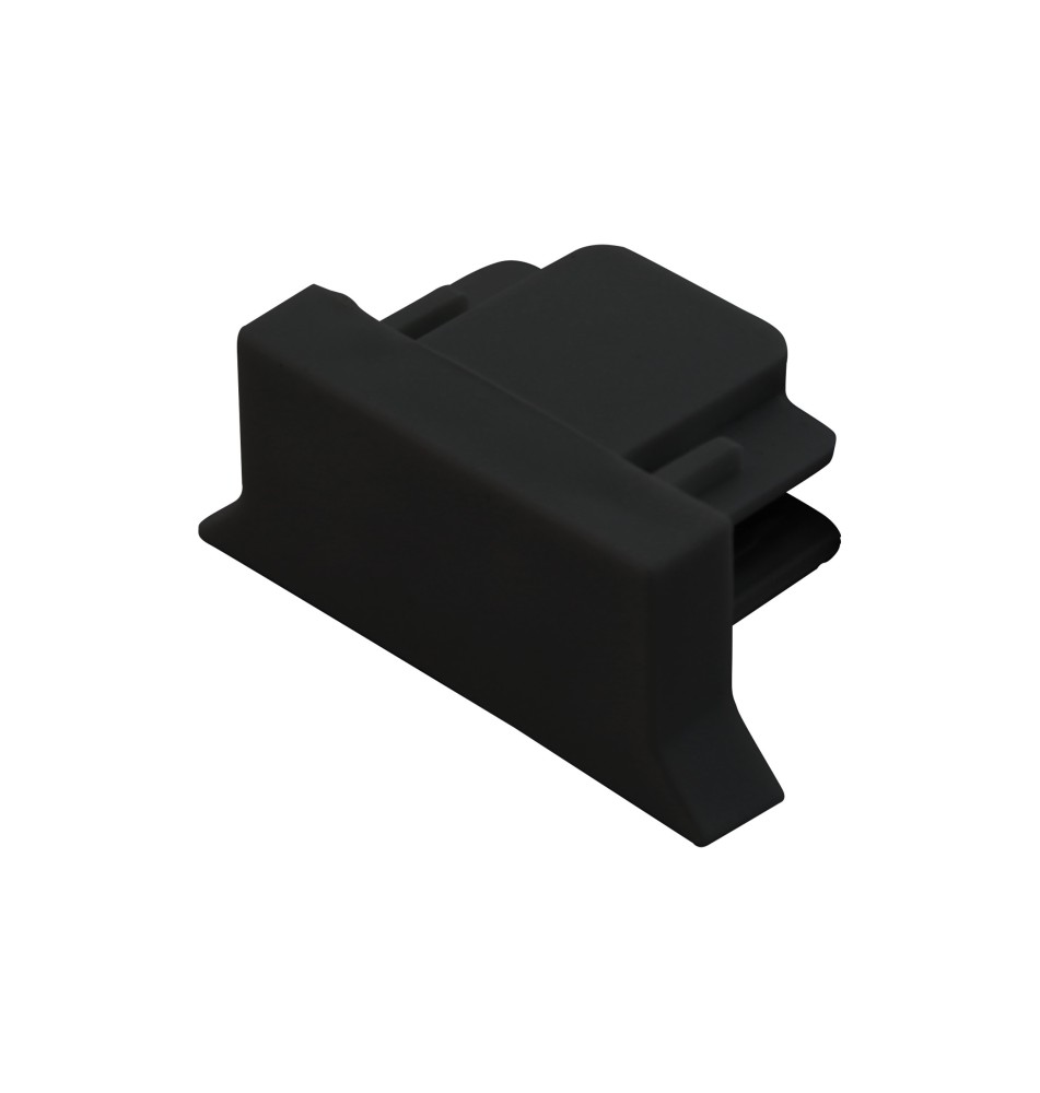 Zakończenie ZX szyna 1-faza zaślepka czarne