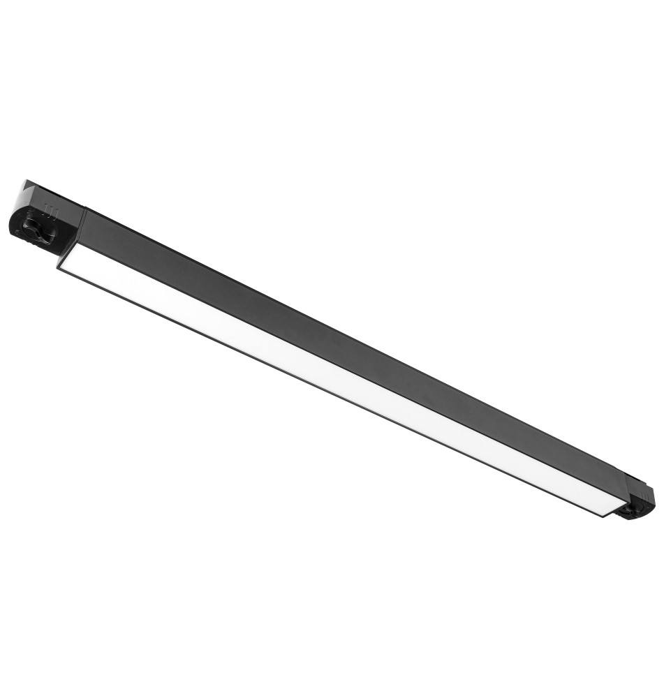 Mondi 30W 4000K Black Single-Phase LED Track Light | LVT