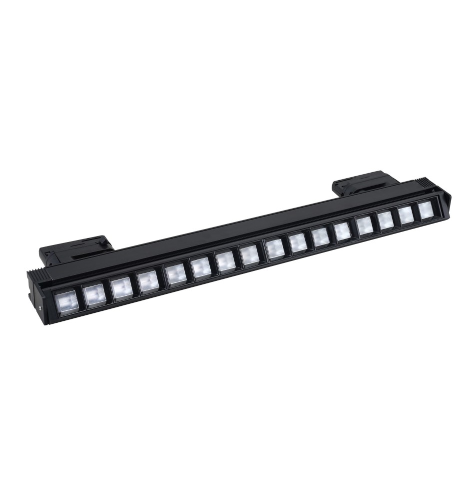 Sara 3-Phase LED Track Light, 60 cm, 24 W, 4000 K, Black | LVT