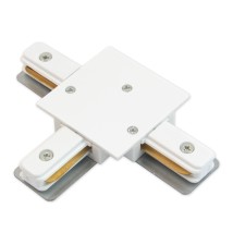 Łącznik TR szyna 1-faza typ T biały