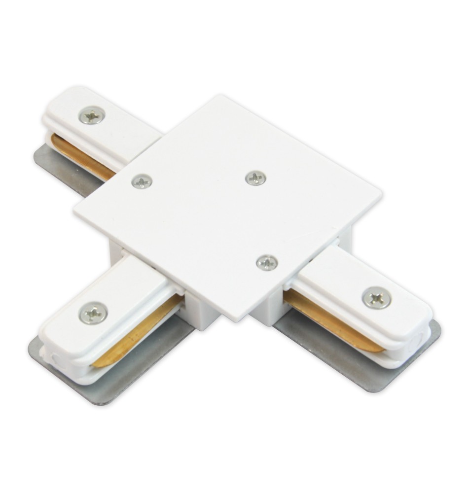 Łącznik TR szyna 1-faza typ T biały