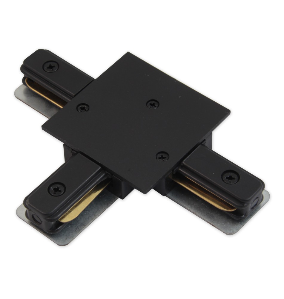 Łącznik TR szyna 1-faza typ T czarny