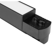 Lampa LED szyna 1-faza Mondi 15W 4000K czarna | LVT