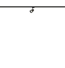 Piko 30W 4000K Black 1-Phase LED Track Light | LVT