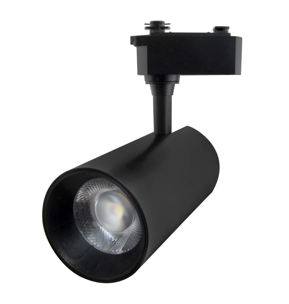 Reflektor LED szyna 1-faza Piko 10W 4000K czarny | LVT
