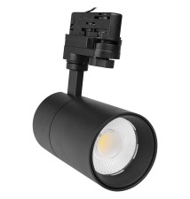 Reflektor LED szyna 3-fazy Pulso 20W 3CCT czarny