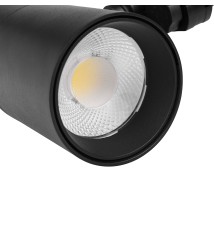 Reflektor LED szyna 3-fazy Pulso 20W 3CCT czarny