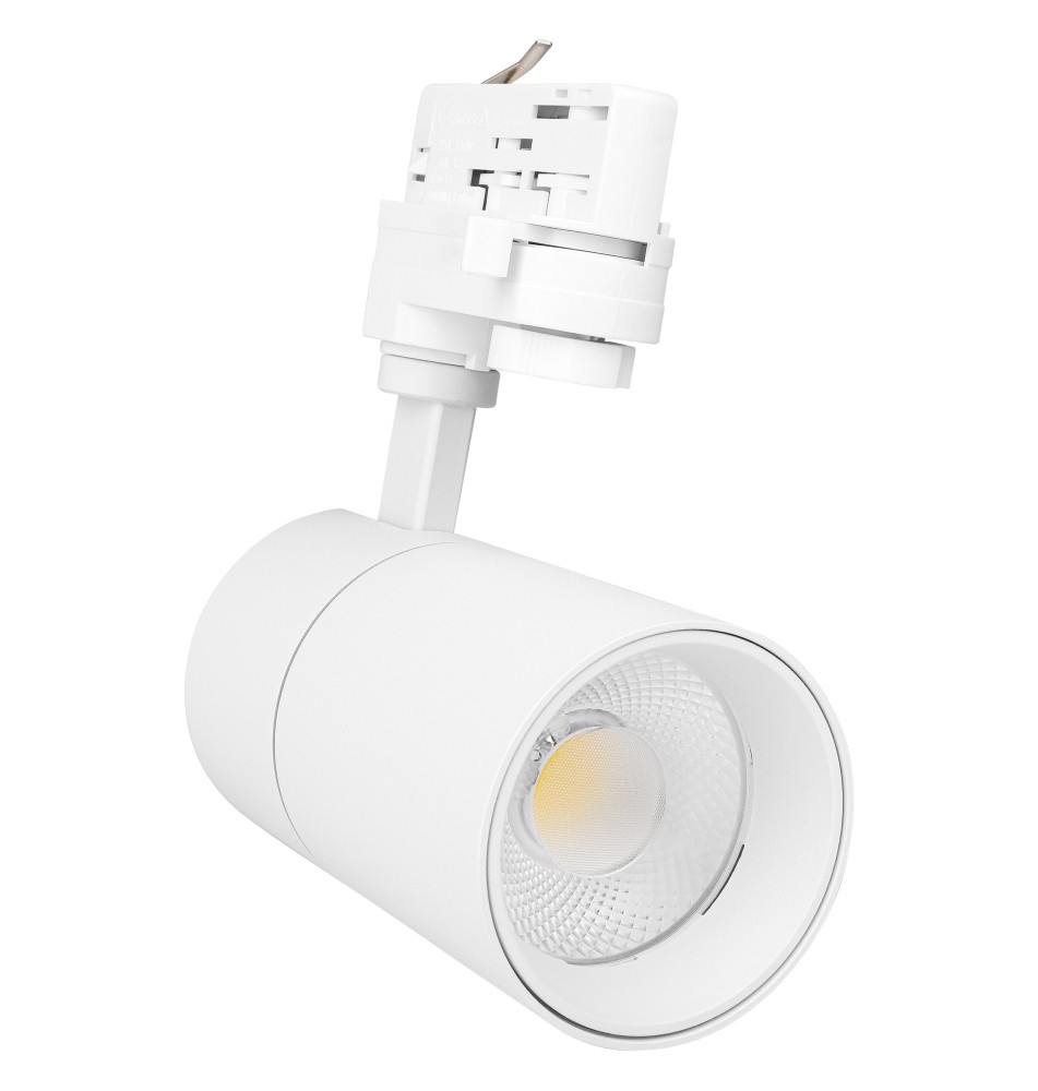Reflektor LED szyna 3-fazy Pulso 20W 3CCT biały