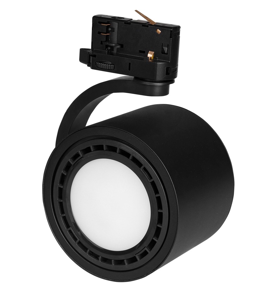 AR111 Robio 3-Phase Track Light, 120 mm, Black | LVT