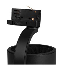 AR111 Robio 3-Phase Track Light, 120 mm, Black | LVT