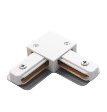 HQ 1-Phase Type L Rail Connector, White | LVT