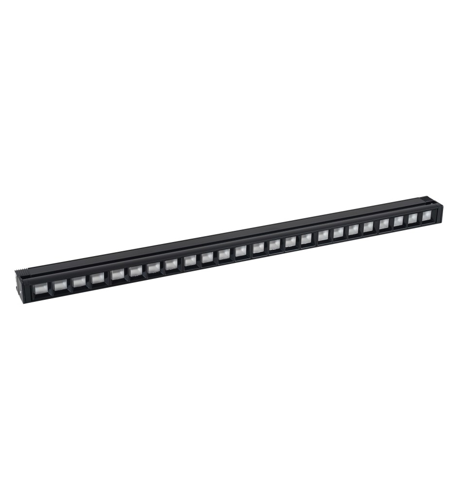 Lampa LED szyna 1-faza Linda 90cm 36W 4000K czarna | LVT