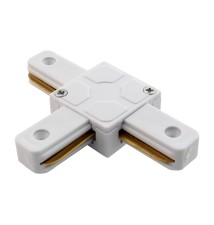 Łącznik ZX szyna 1-faza typ T biały