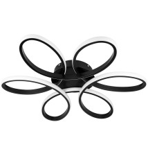 Żyrandol LED Galaxis Virgo 58x10cm 77W czarny