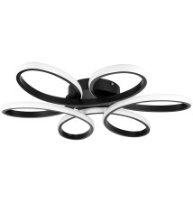 Żyrandol LED Galaxis Virgo 58x10cm 77W czarny