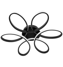 Żyrandol LED Galaxis Virgo 58x10cm 77W czarny