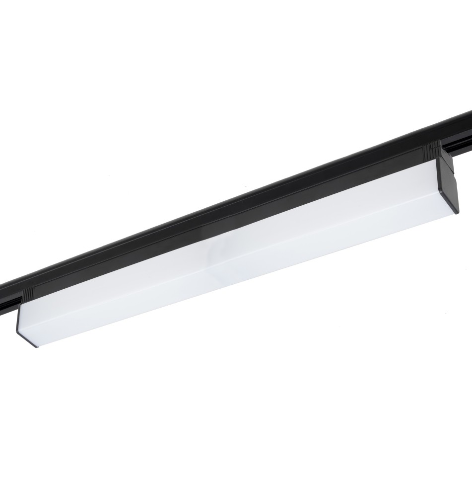 Emma 1-Phase LED Track Light, 60 cm, 30 W, 4000 K, Black | LVT