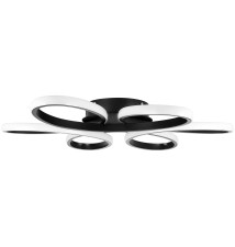 Żyrandol LED Galaxis Virgo 58x10cm 77W czarny | LVT