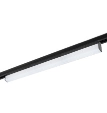 Emma 1-Phase LED Track Light, 90 cm, 40 W, 4000 K, Black | LVT