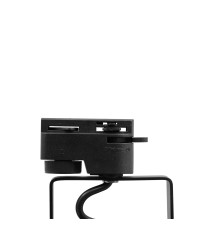 Reflektor szyna 1-faza GU10 Abi 80mm czarny