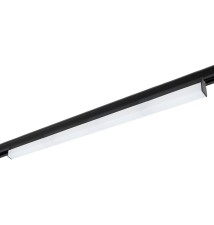 Emma 1-Phase LED Track Light, 120 cm, 50 W, 4000 K, Black | LVT
