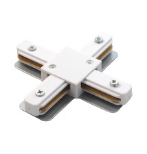 HQ Connector, 1-Phase Rail, Type +, White | LVT
