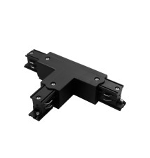 3-Phase Type T Rail Connector, Black | LVT