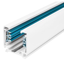 Szynoprzewód szyna 3-fazy natynkowa 1m biała