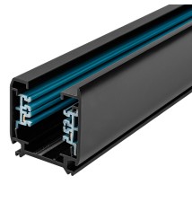 3-Phase Surface-Mounted Busbar, 1 m, Black | LVT