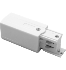 Zakończenie szyna 3-fazy zasilanie białe