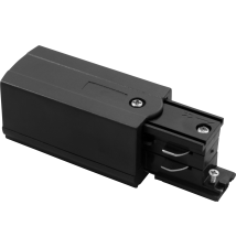 Zakończenie szyna 3-fazy zasilanie czarne