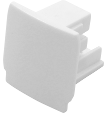 Zakończenie szyna 3-fazy zaślepka biała