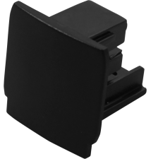 Zakończenie szyna 3-fazy zaślepka czarna