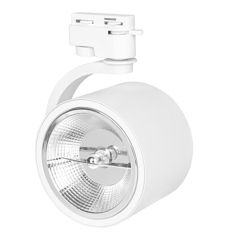 Reflektor szyna 1-faza AR111 Robio 120mm biały