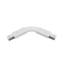 HQ 1-Phase Rail Connector | Flexible, White | LVT