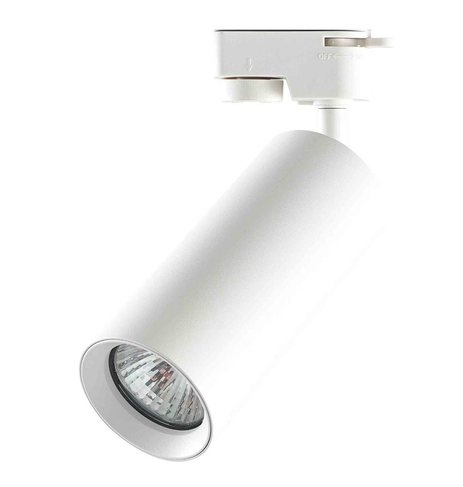 Reflektor szyna 3-fazy GU10 Idar 60mm biały | LVT