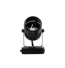 Primo 60mm Black Single-Phase GU10 Track Light | LVT