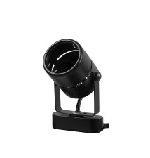 Primo 60mm Black Single-Phase GU10 Track Light | LVT