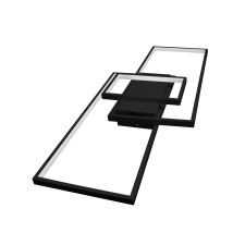 Żyrandol LED Galaxis Vela 83x36x8cm 90W czarny | LVT