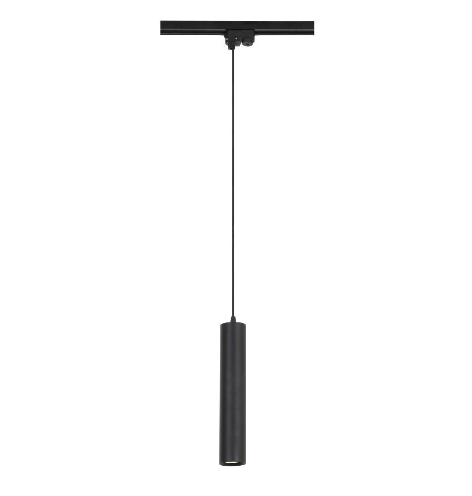 Oprawa wisząca szyna 1-faza GU10 Keon 1m czarna